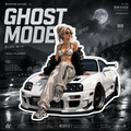 Ghost Mode Die Cut Sticker