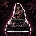 Nightfall Die Cut Sticker