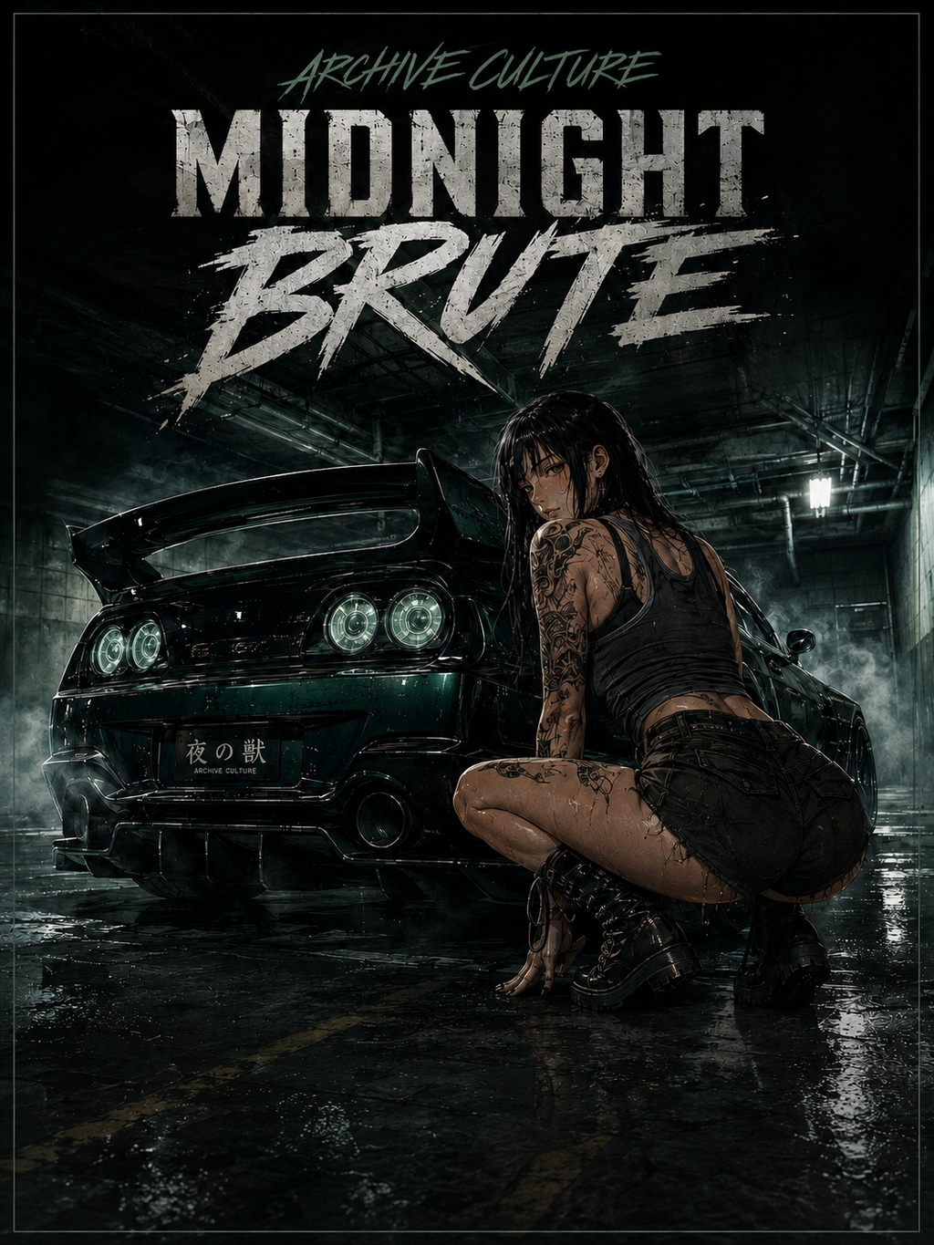 Midnight Brute Poster